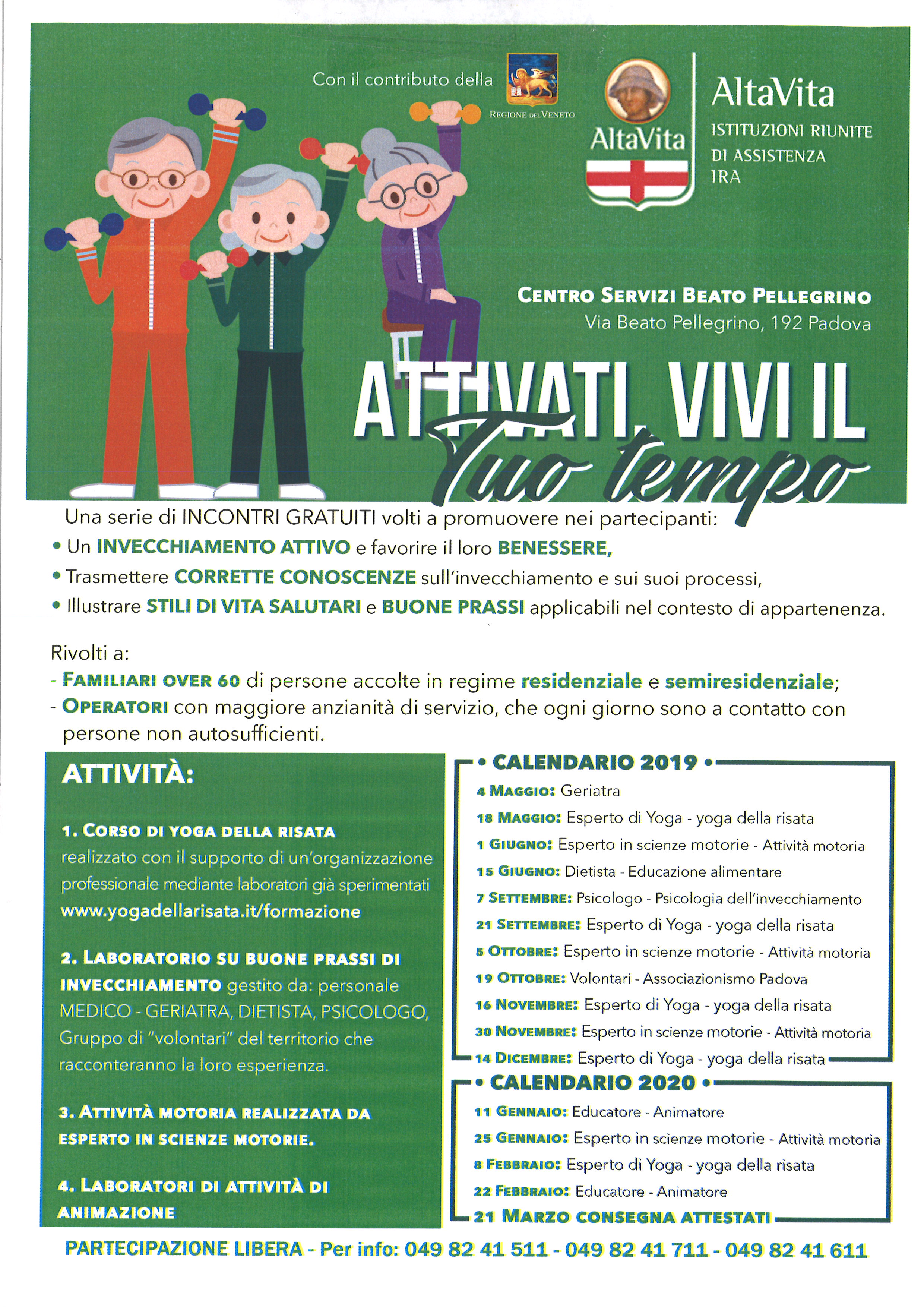 Locandina Attivati. Vivi il tuo tempo Locandina Attivati. Vivi il tuo tempo