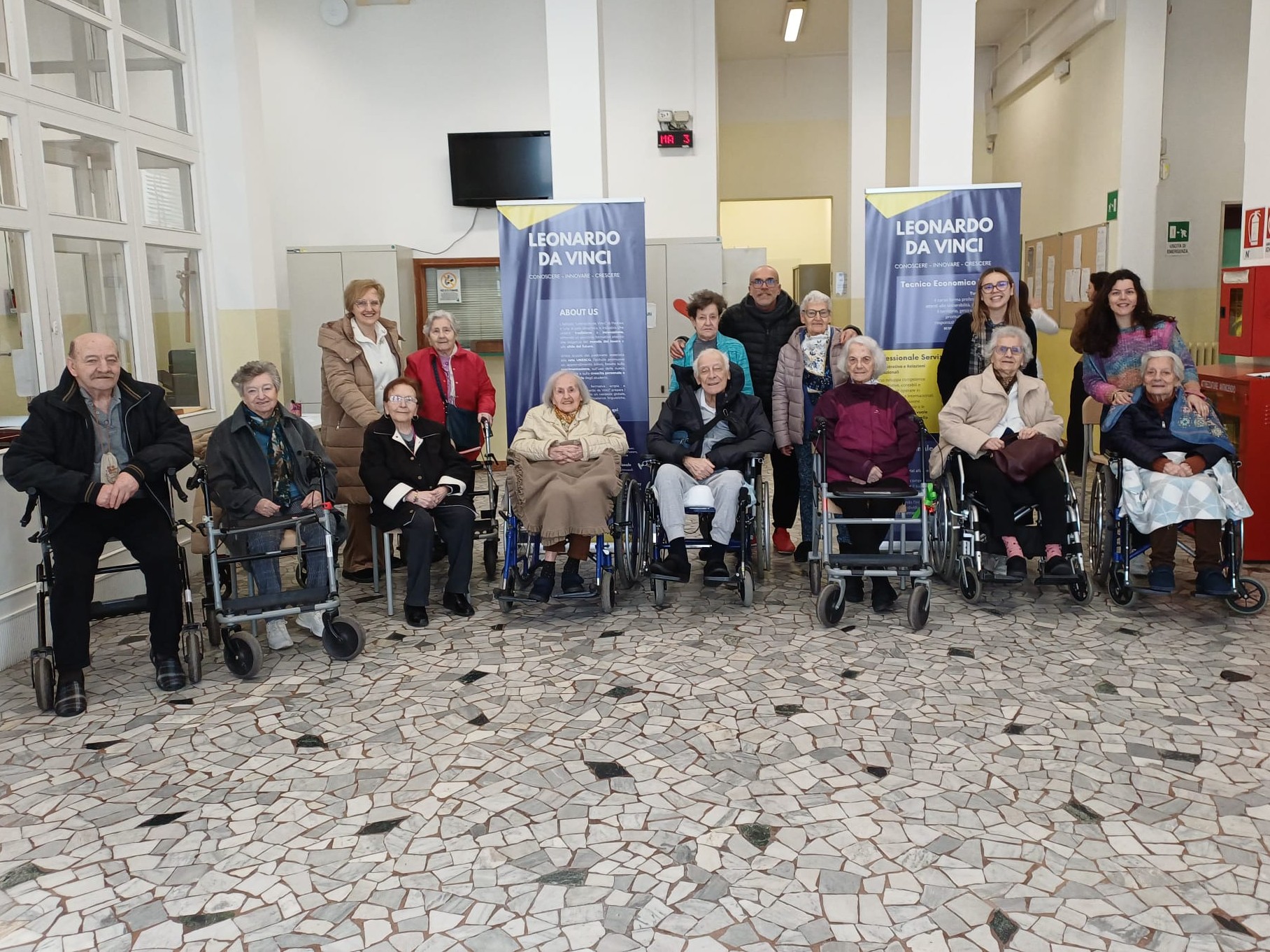 Ospiti del Beato Pellegrino in “cattedra” al Leonardo da Vinci: ricordi di vita vissuta